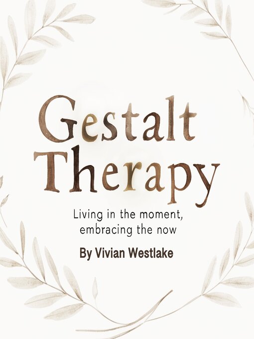 Title details for Gestalt Therapy by Vivian Westlake - Wait list